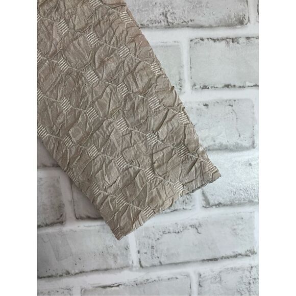 Croft and Borrow Women's Champange Crinkle Pattern Blazer Jacket Size Small - Picture 4 of 8